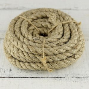 10m Long Strong Twisted Decking Cord Garden Sash Camping Jute Rope