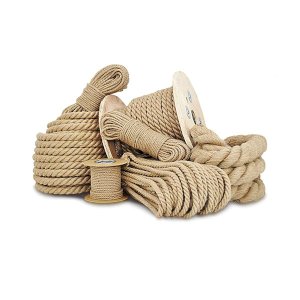 10mm Thick Twisted Hessian Braided Decking Garden Boating Sash Natural Jute Rope