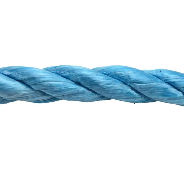 12mm Blue Polypropylene 3 Strand Rope Coil Nylon Lightweight Rope