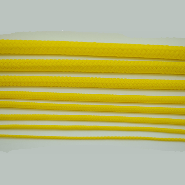 12mm Thick Yellow Polypropylene Rope Braided Poly Cord Line Sailing Boating Camping