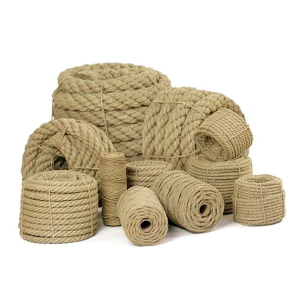 1m Long Jute Rope Strong Twisted Decking Cord Garden Sash Camping