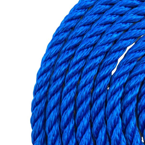 High Strength Royal Blue Softline Warps Boat Lines Mooring Ropes - Pack of 2