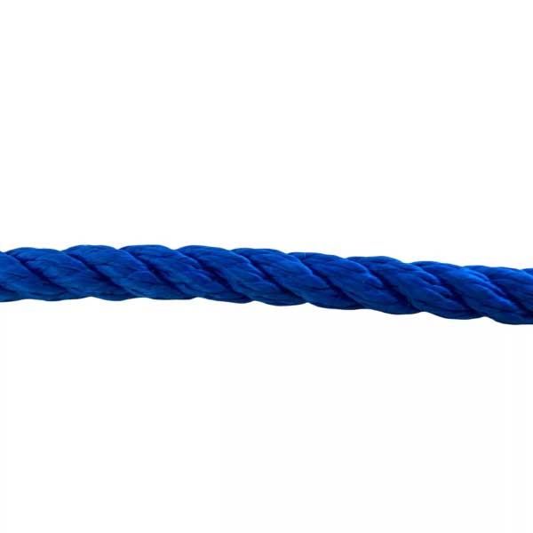 High Strength Royal Blue Softline Warps Boat Lines Mooring Ropes - Pack of 2