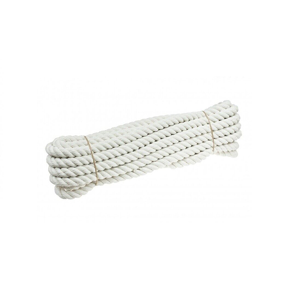 20m Long Natural Cotton Rope Sash Cord White Twine Washing Clothes Natural Ropes