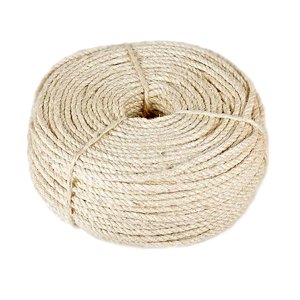 20m Long Natural Sisal Rope Cats Scratching Post Claw Control Toys Crafts Pets Animal