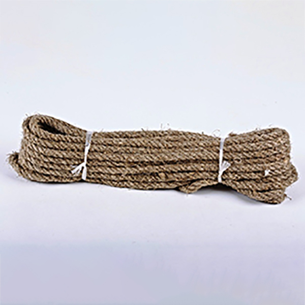 22mm Thick European Flax Linen Hemp Rope Twisted Braided Decking Garden Boating Crafts