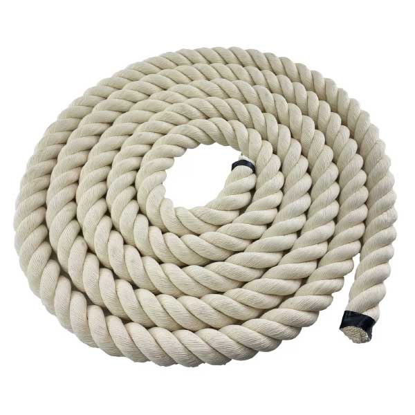 24mm Soft Handling Synthetic Cotton Waterproof White Rope