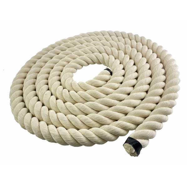 32mm Soft Handling Synthetic Cotton Waterproof White Rope