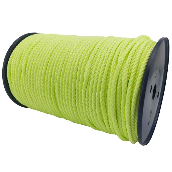 3mm Strong Braided Polypropylene Shiny Cord String Poly Rope Reel