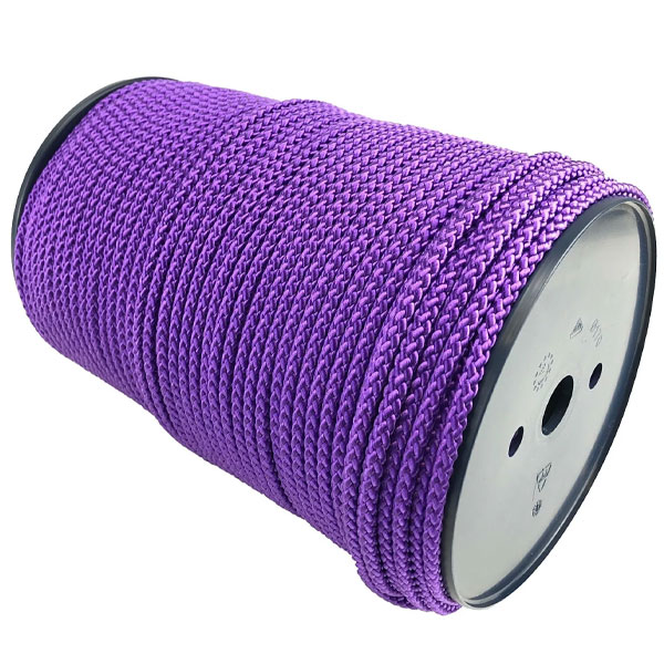 3mm Strong Braided Polypropylene Shiny Cord String Poly Rope Reel