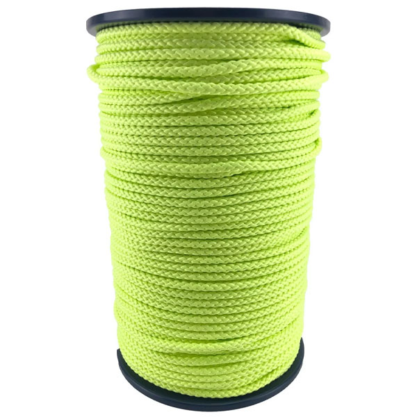 3mm Strong Braided Polypropylene Shiny Cord String Poly Rope Reel