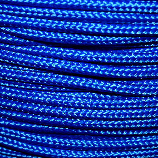 Blue Polypropylene Rope Braided Cord Woven Twine Boating Camping Survival