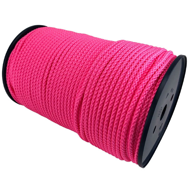 4mm Thick Strong Polypropylene Braided String Poly Rope Cord Reel