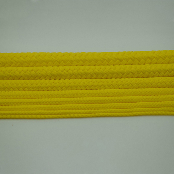 Yellow Polypropylene Rope Braided Poly Cord Line Sailing Boating Camping