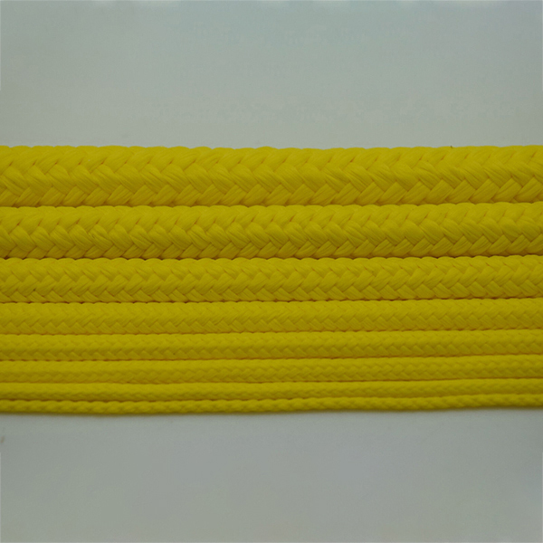 Yellow Polypropylene Rope Braided Poly Cord Line Sailing Boating Camping