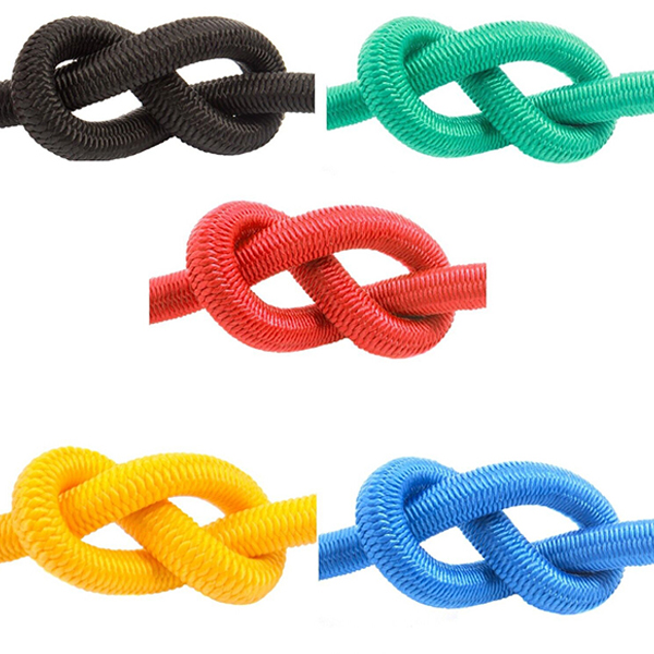 Blue Flexible Elastic Bungee Cord for Secure Tie-Downs 