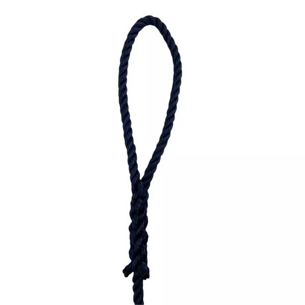 High Strength Navy Blue Softline Warps Boat Lines Mooring Ropes - Pack of 2