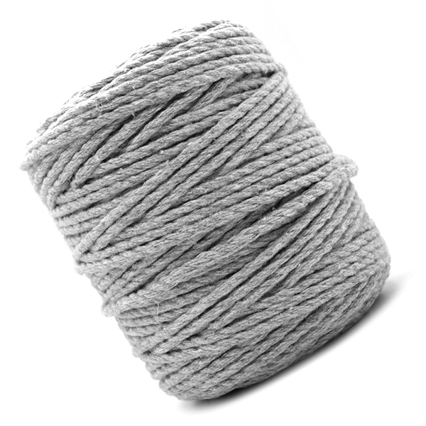 Macrame Cord Premium 3 Strand Twisted Cotton Macrame Rope Cotton Twine String