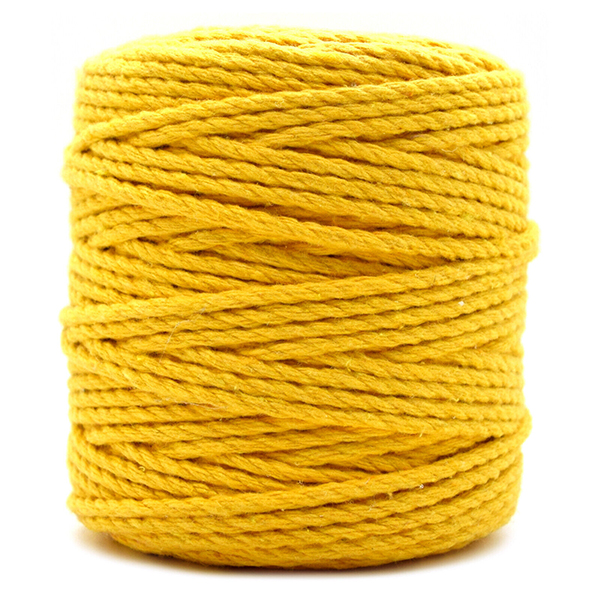 Macrame Cord Premium 3 Strand Twisted Cotton Macrame Rope Cotton Twine String