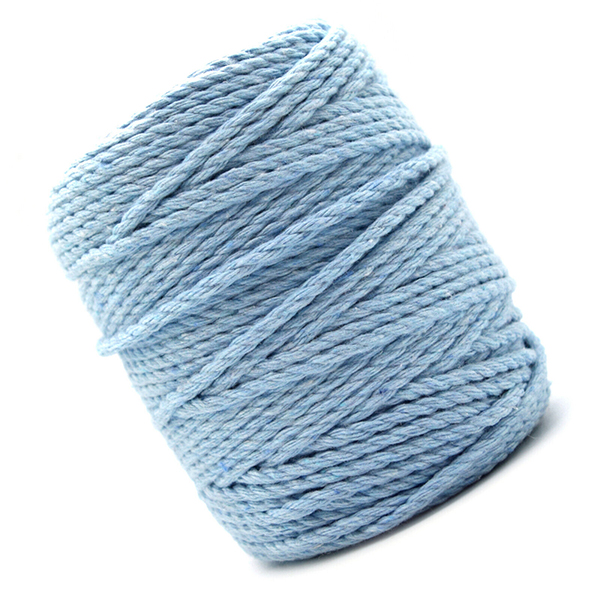 Macrame Cord Premium 3 Strand Twisted Cotton Macrame Rope Cotton Twine String