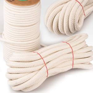 Natural Cotton Rope Sash Cord Twine Washing Clothes Ropes