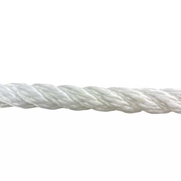 Softline White Warps Boat Lines High Strength 2 Pcs Mooring Ropes 